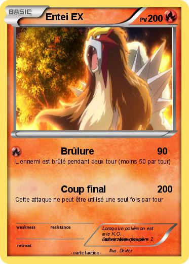 Pokemon Entei EX