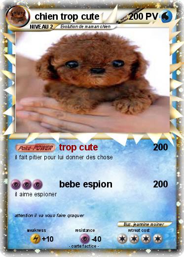 Pokemon chien trop cute