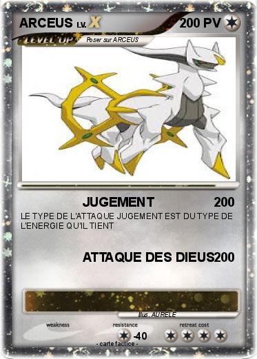 Pokemon ARCEUS