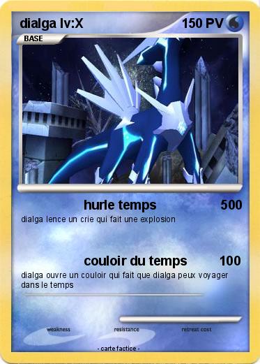 Pokemon dialga lv:X
