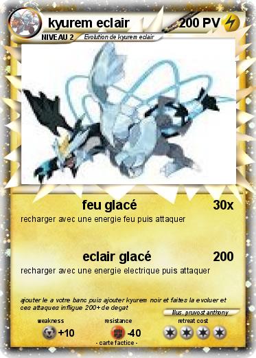 Pokemon kyurem eclair