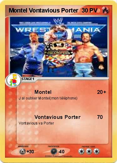 Pokemon Montel Vontavious Porter