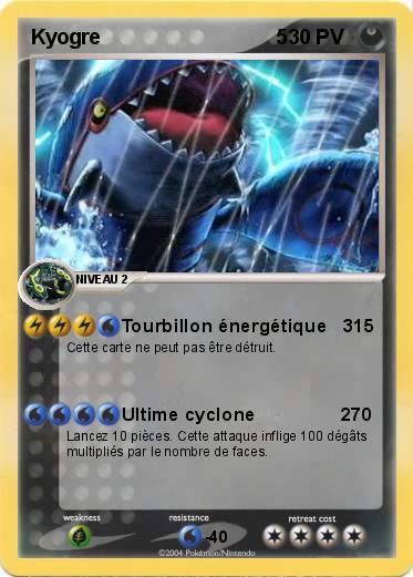 Pokemon Kyogre                               5