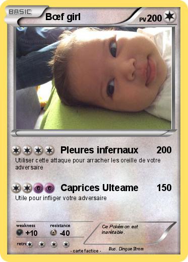 Pokemon Bœf girl