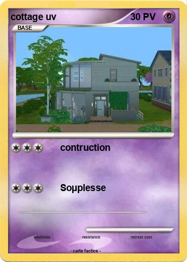 Pokemon cottage uv