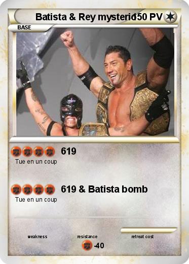 Pokemon Batista & Rey mysterio