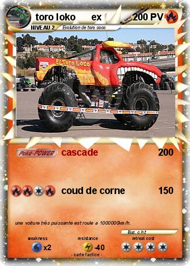 Pokemon toro loko      ex