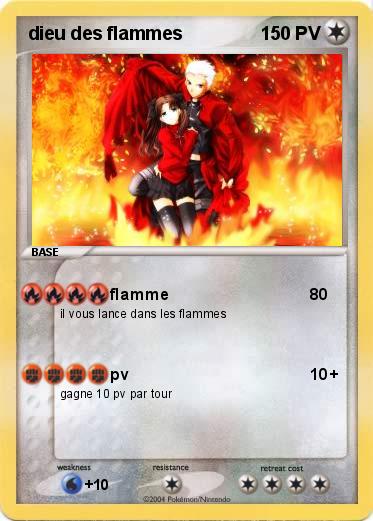 Pokemon dieu des flammes