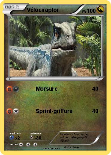 Pokemon Vélociraptor