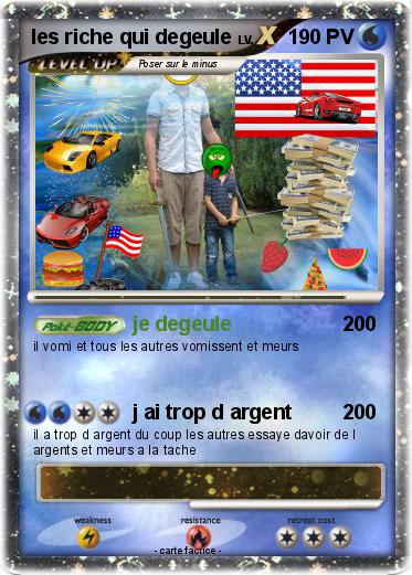 Pokemon les riche qui degeule