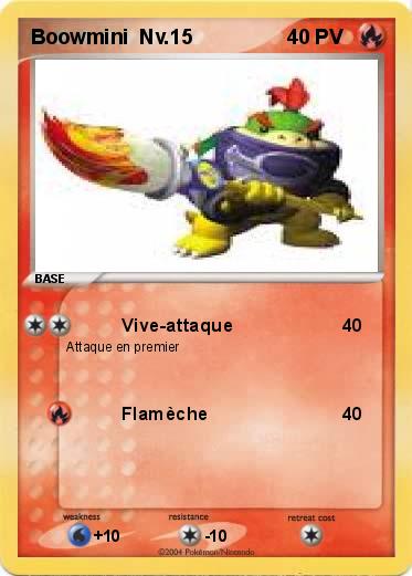 Pokemon Boowmini  Nv.15
