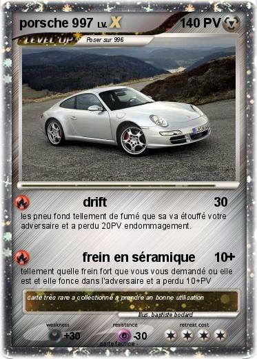 Pokemon porsche 997