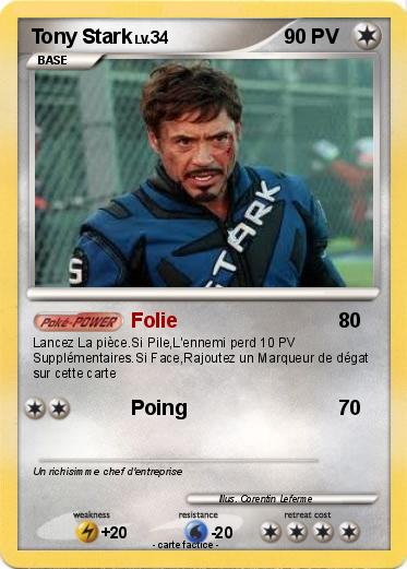 Pokemon Tony Stark