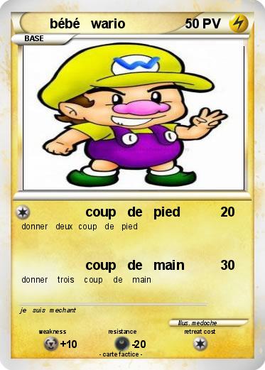 Pokemon bébé   wario