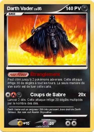 Pokemon Darth Vader