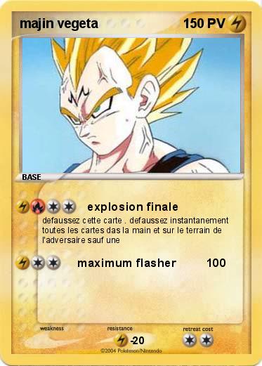Pokemon majin vegeta              
