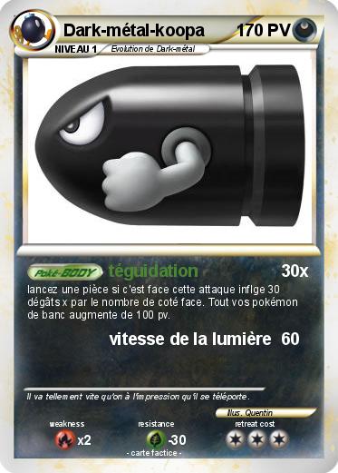 Pokemon Dark-métal-koopa