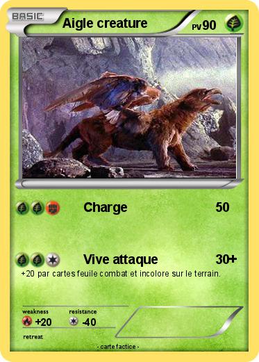 Pokemon Aigle creature