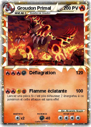 Pokemon Groudon Primal