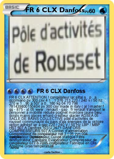 Pokemon FR 6 CLX Danfoss