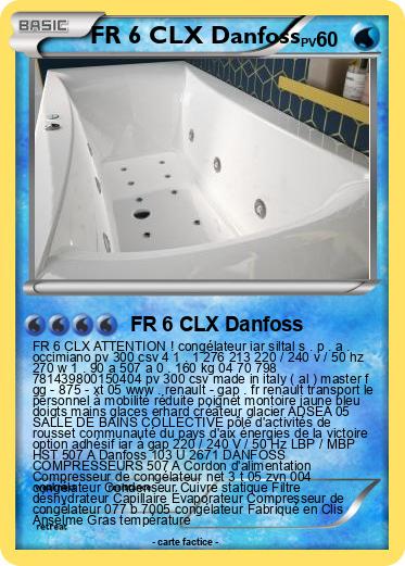 Pokemon FR 6 CLX Danfoss
