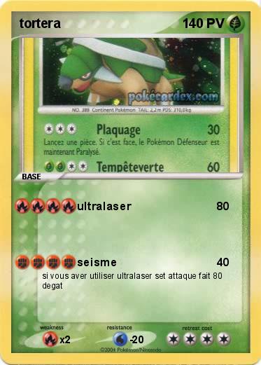 Pokemon tortera