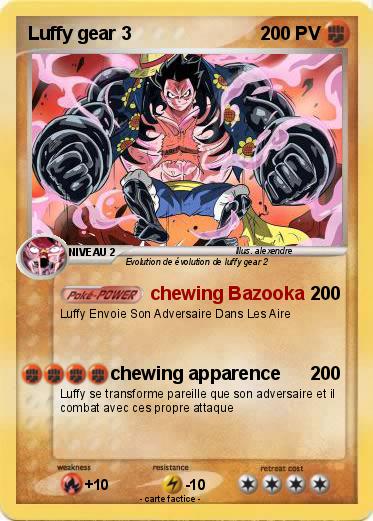 Pokemon Luffy gear 3