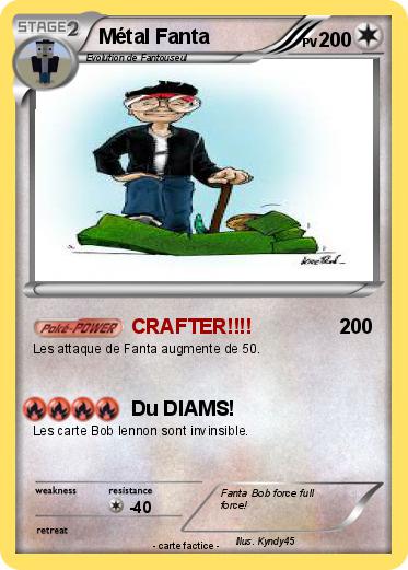 Pokemon Métal Fanta