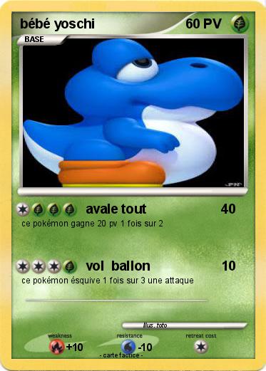 Pokemon bébé yoschi