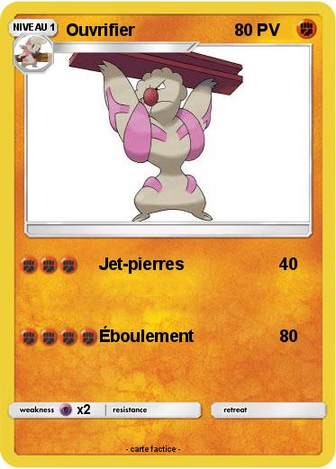 Pokemon Ouvrifier
