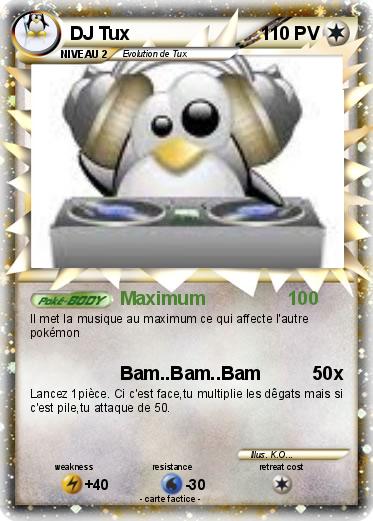 Pokemon DJ Tux