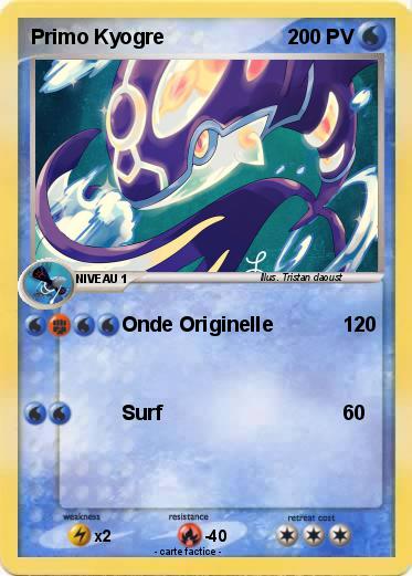 Pokemon Primo Kyogre