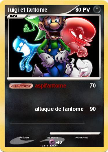 Pokemon luigi et fantome