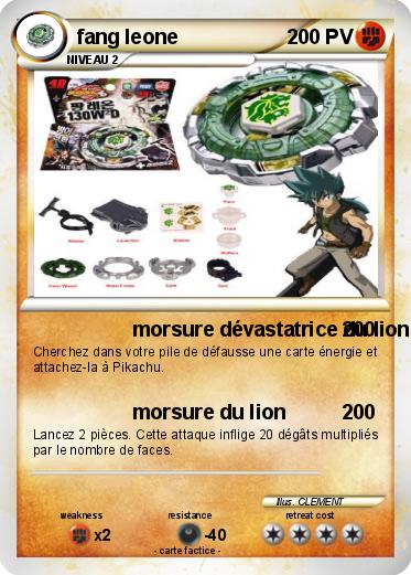 Pokemon fang leone