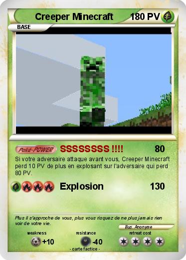 Pokemon Creeper Minecraft