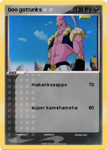 Pokemon boo gotrunks