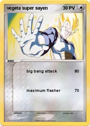 Pokemon vegeta super sayen