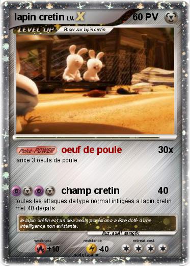 Pokemon lapin cretin