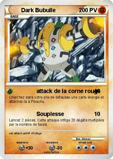 Pokemon Dark Bubulle