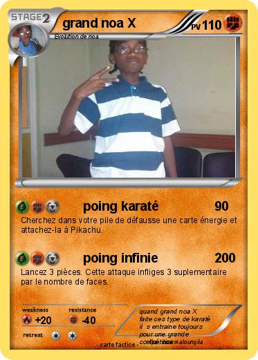 Pokemon grand noa X