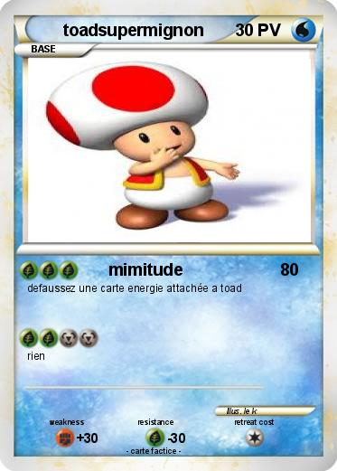 Pokemon toadsupermignon