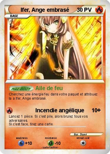 Pokemon Ifer, Ange embrasé