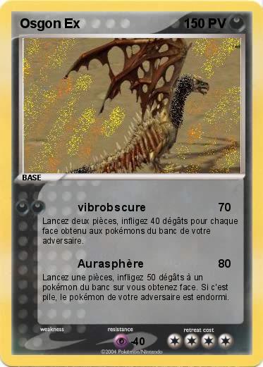 Pokemon Osgon Ex