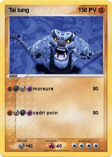 Pokemon Tai lung
