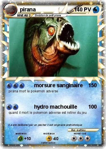 Pokemon pirana