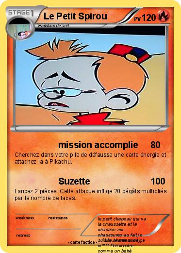 Pokemon Le Petit Spirou