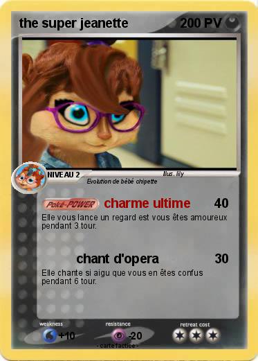 Pokemon the super jeanette