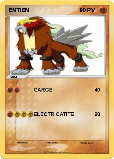 Pokemon ENTIEN