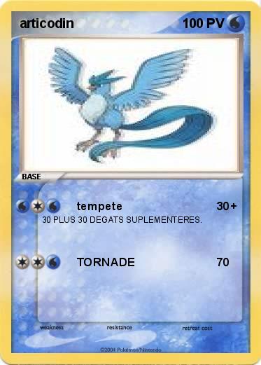 Pokemon articodin