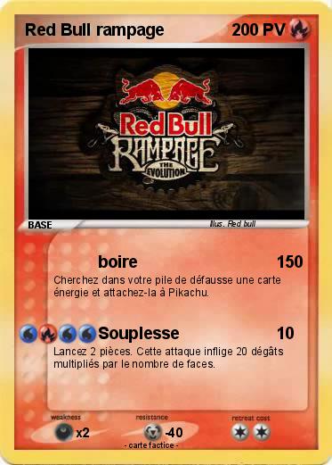 Pokemon Red Bull rampage